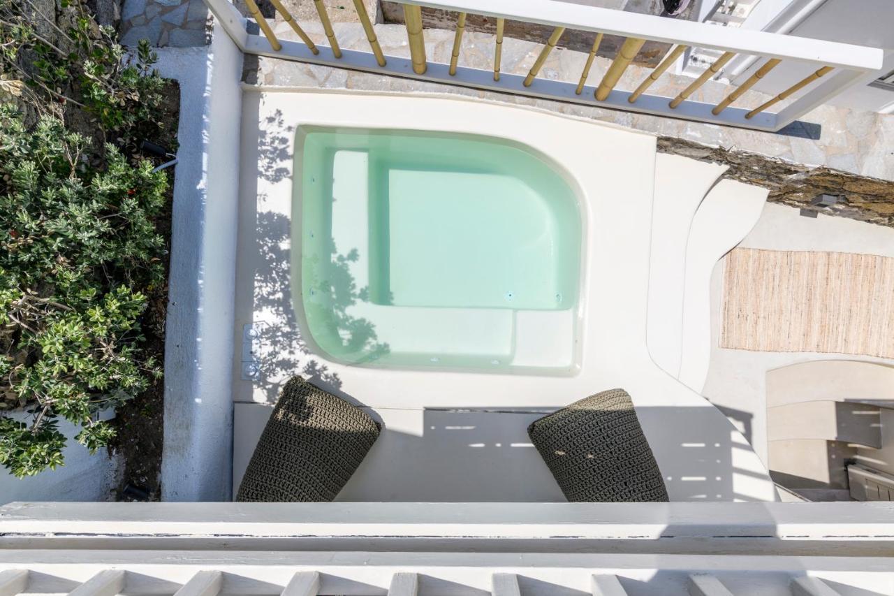 Supreme Mykonos Town House With Views & Pool & Parking别墅 外观 照片